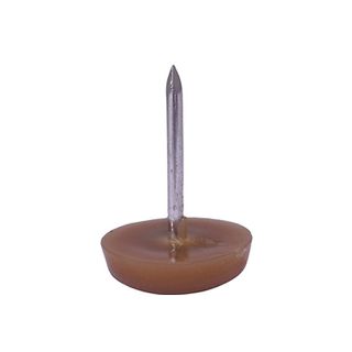Nail On Chair Glides - Brown