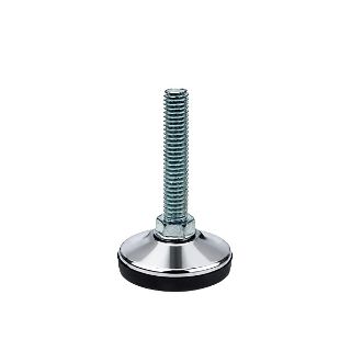 Adjustable Furniture Glide - Chrome Foot
